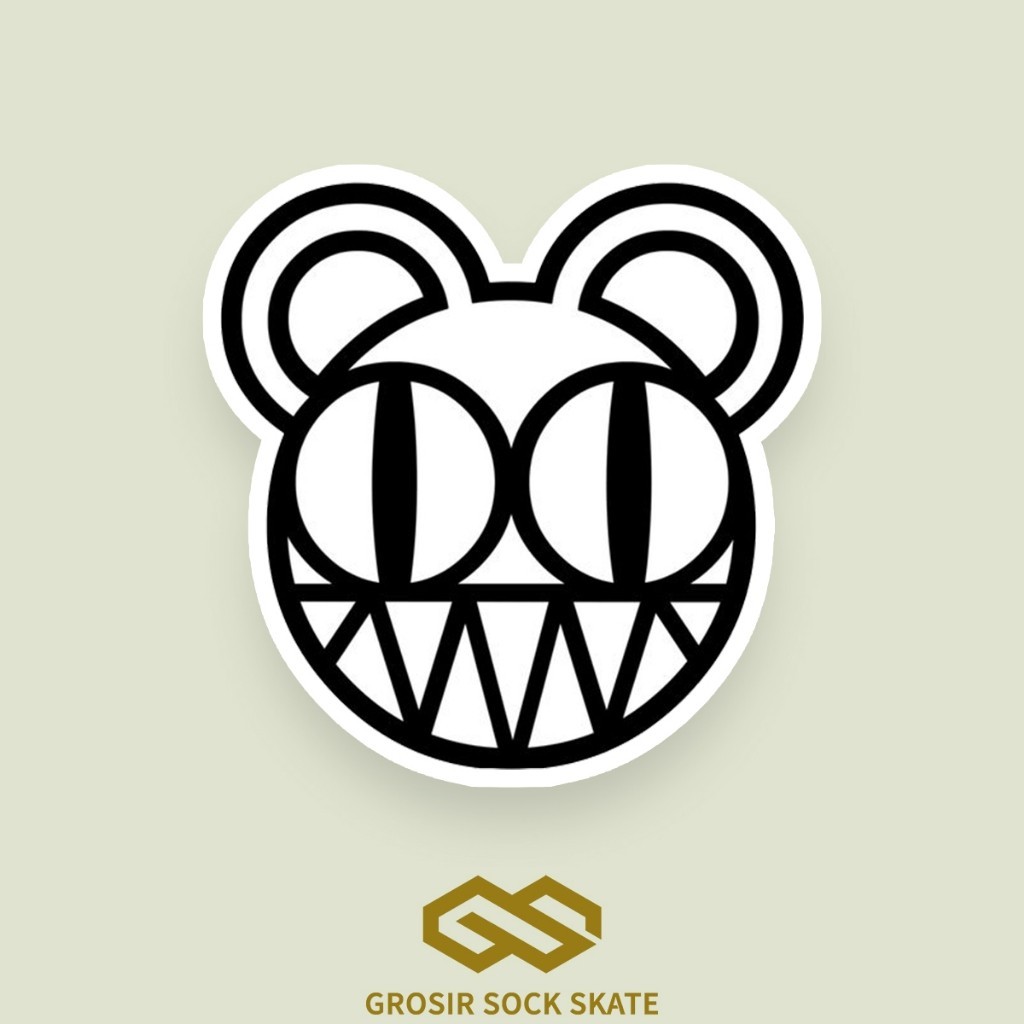 

Sticker RADIO HEAD - STIKER MUSIK METAL / DEATHCORE / METALCORE / HYPECORE Air Bahan Vinyl