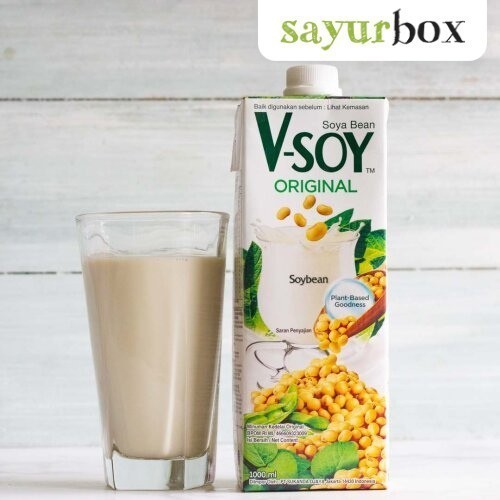 

V-soy Susu Kedelai UHT 1 liter afewmart
