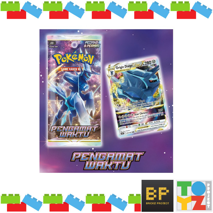 Pokemon Pengamat Waktu - S10D Booster pack isi 5 TCG