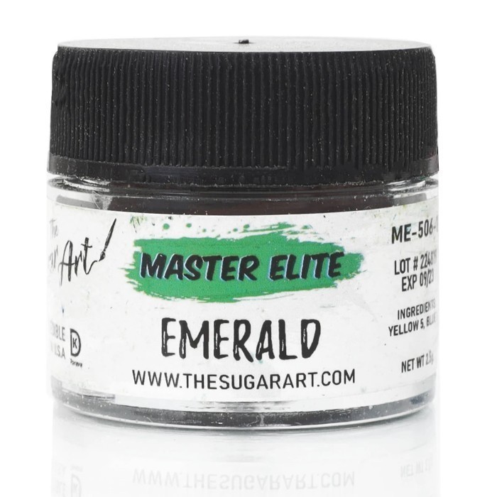 

New Arrival 4 Gr Emerald Master Elite Sugar Art Pewarna Makanan Food Coloring