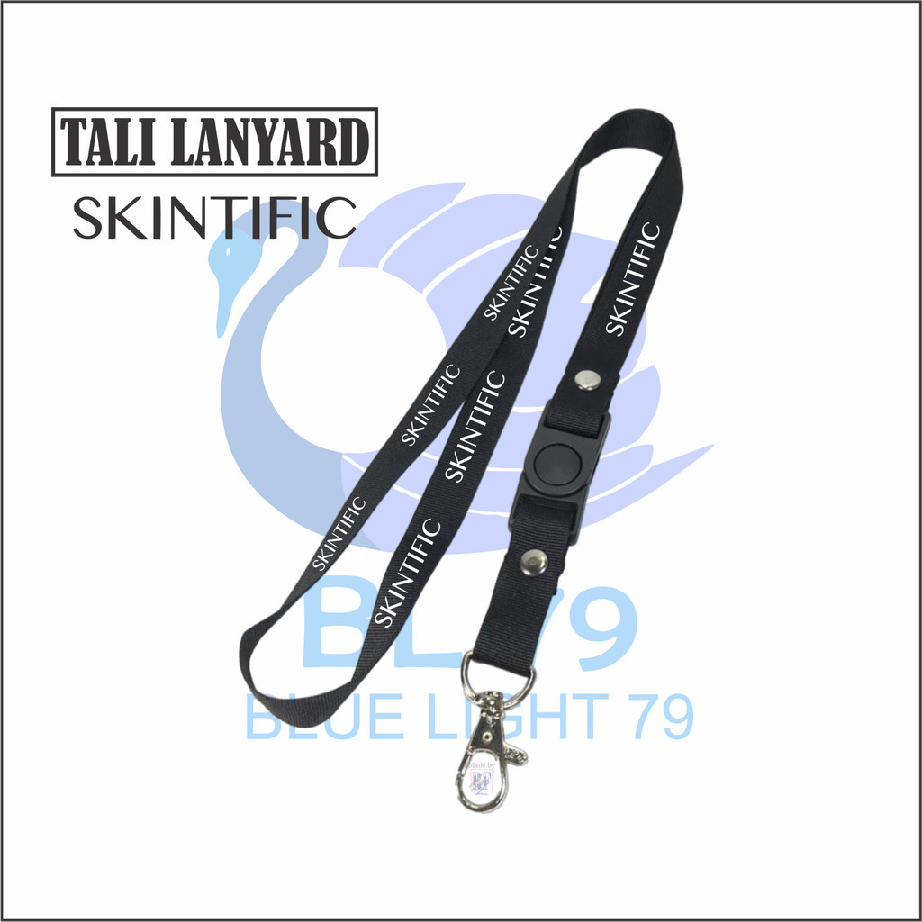 

TALI LANYARD SKINTIFIC LOGO - TALI ID CARD SKINTIFIC SKIN CARE GANTUNGAN KUNCI GANTUNGAN FLASHDISK GANTUNGAN NAMETAG TALI LANYARD BEST SELLER COD