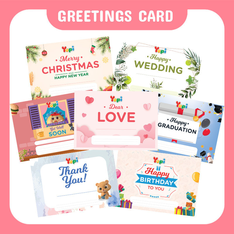 

Yupi Greetings Card - Kartu Ucapan