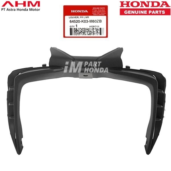 Terlaris Louver Front Lower Garnish Revo X Fi Injeksi 64520-K03-M60ZB 64520K03M60ZB JAMINAN 100% ORI