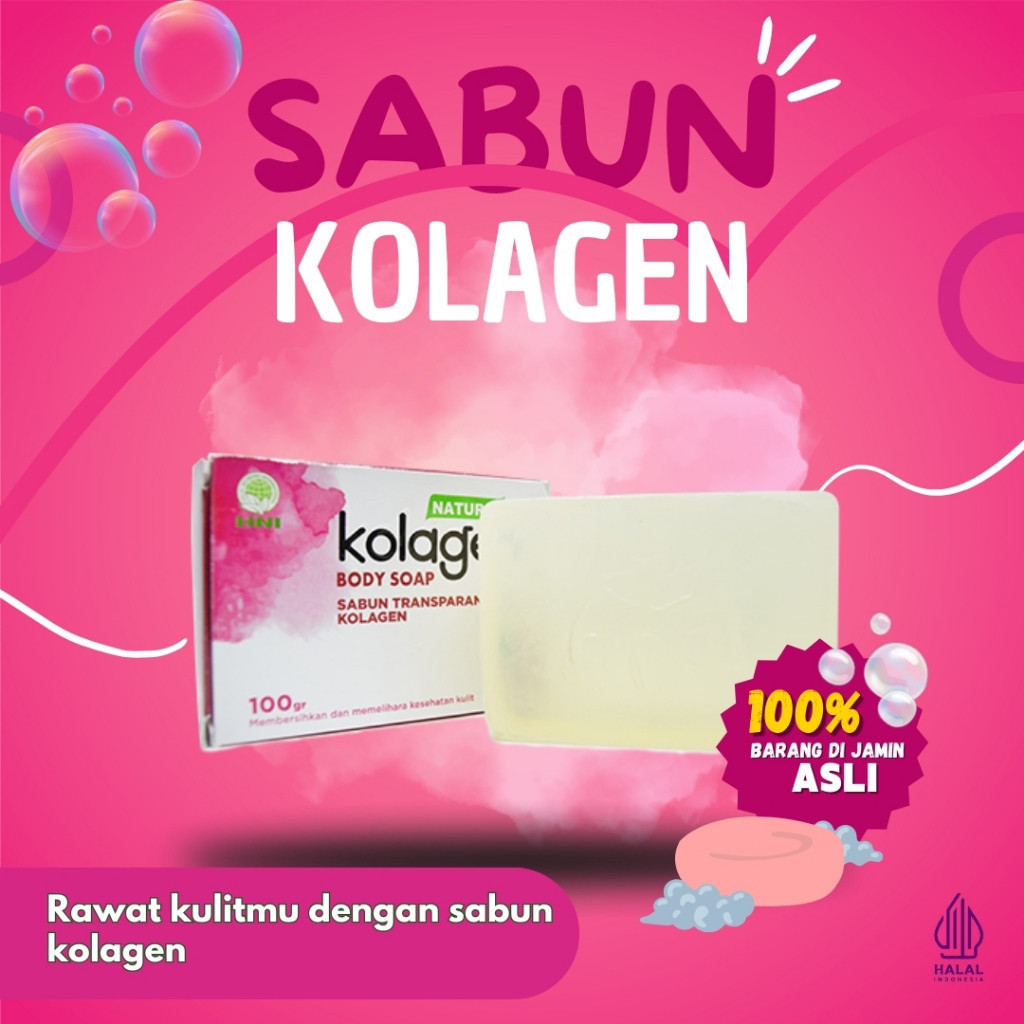 

TERMURAH TERMURAH SABUN KOLAGEN HNI HPAI 100GR EXP 2025