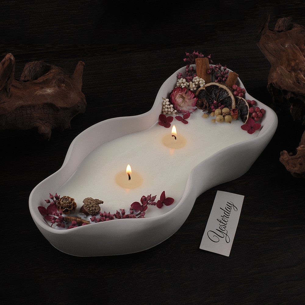 

Irregular Candle Bowl Silicone Mold,Jewelry Storage Jar Home Decor Mould,Concrete Plaster Resin Boat Shape Box Casting Mold