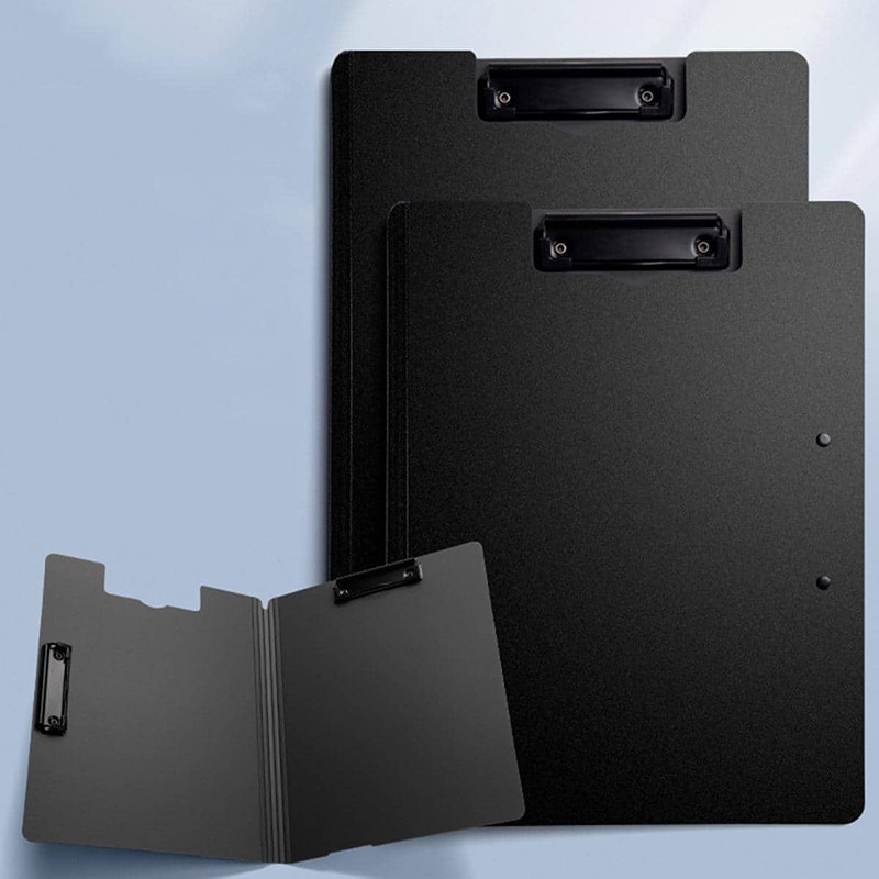 

Bview Art 1Pcs Waterproof Fold with Double Clips Clipboard A4/A3 File Cover Folder Write Draw Pad Clip Organizer Office Supplies