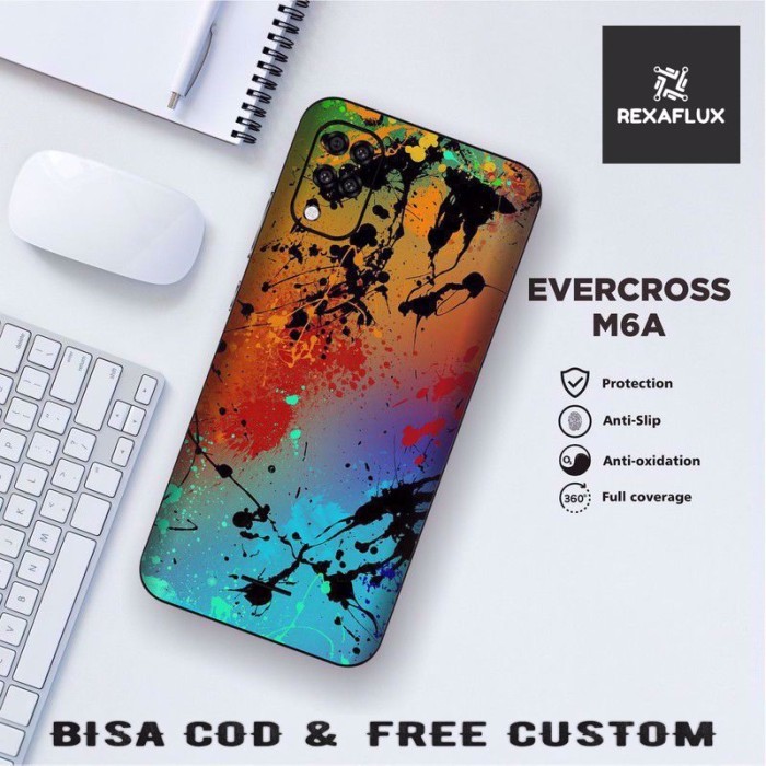 *ISI2PCS* EVERCOSS M6A Garskin Case/Premium Skin - ABSTRACK
