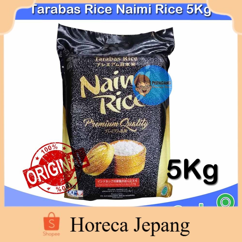 

Tarabas Rice Naimi Rice Japan Original 5Kg | Beras Jepang