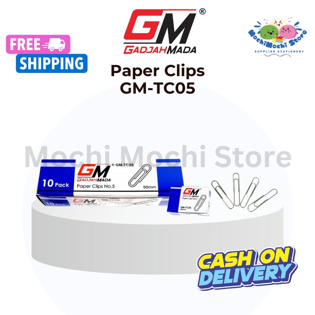 

Paper Clip GM-TC05 | Jepitan Kertas NO-5 | Penjepit Kertas