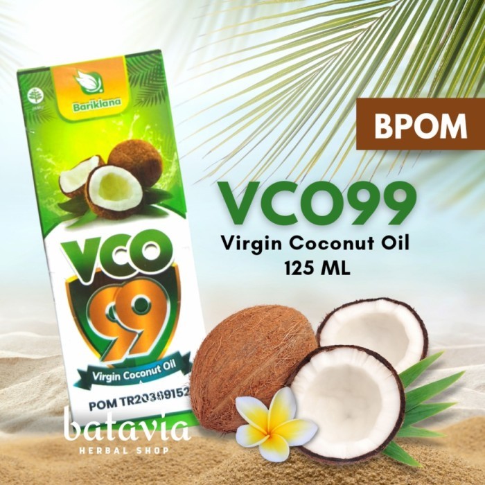 VCO 99 125ml Minyak VCO 100% Virgin Coconut Oil Minyak VCO Murni Original