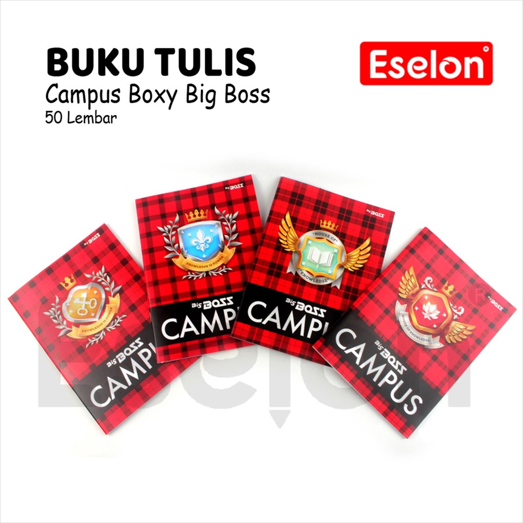 

10pcs Buku CAMPUS 50 lembar/ 1pak Buku BIG BOSS CAMPUS 50Lembar