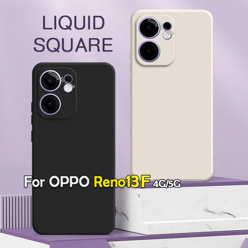 Casing Untuk OPPO Reno13 Reno12 Reno 13 12 F 13 Pro 13F 12F Reno13f 4G 5G Case Ponsel Silikon Cair M