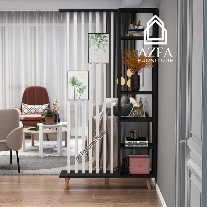 Partisi Ruangan Kayu Minimalis | Penyekat Ruangan | Pembatas Ruangan