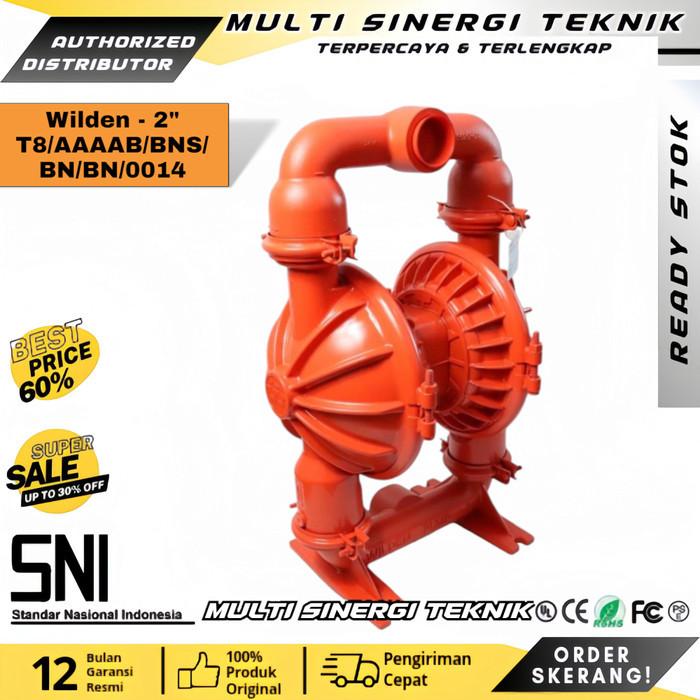 Diaphragm Pump T8 ALB Pompa Diafragma Wilden - 2" WILDEN T8/AAAAB/BNS/BN/BN/0014