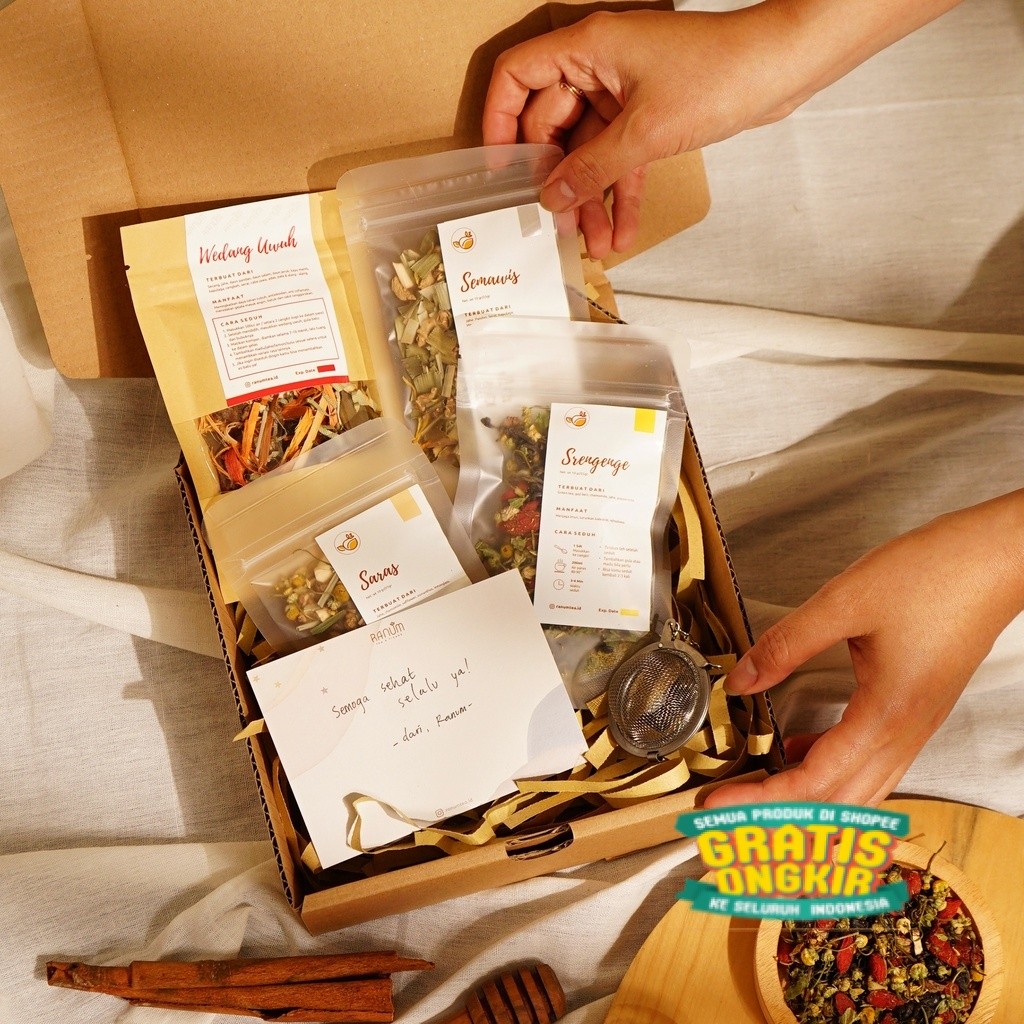 

HAMPERS IMMUNE BOOSTER - Untuk Daya Tahan Tubuh - Teh Herbal - Kado Hampers Sehat Kado Nikah - Hampers Lebaran Sehat - Hampers Idul Fitri Sehat - Hampers Ramadan - Hampers Valentine Sehar/ langsung proses