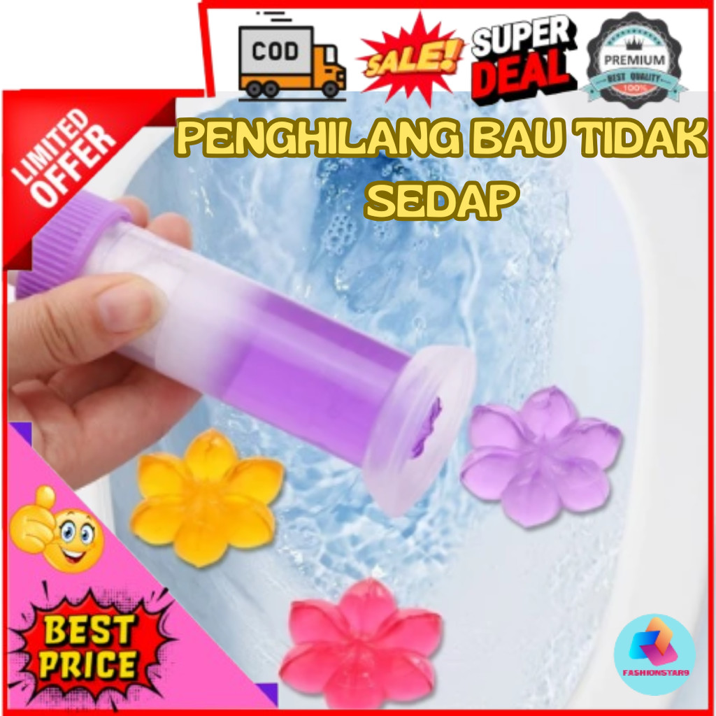 COD Pengharum Closet Kloset Kamar Mandi Wastafel Pewangi Wc Kamar Mandi Tahan Lama Gel Tempel