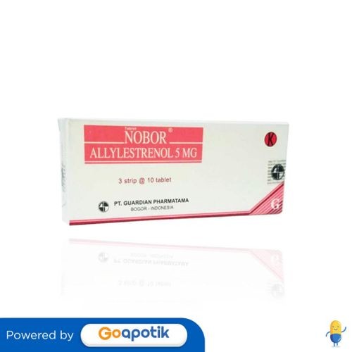 Nobor 5 Mg Box Isi 30 Tablet