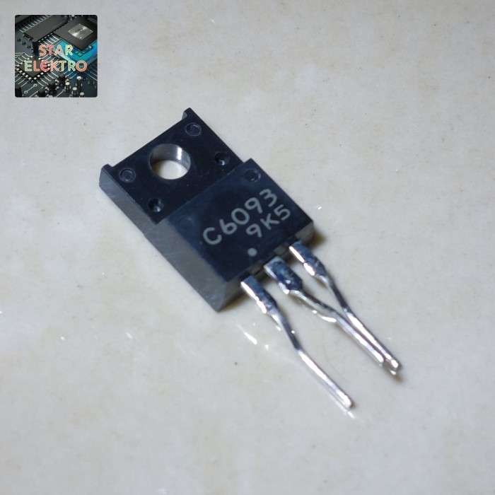 DnG27 C6093 To-220f 2SC6093 Transistor Horizontal TV LG C6093LS SANYO 6093
