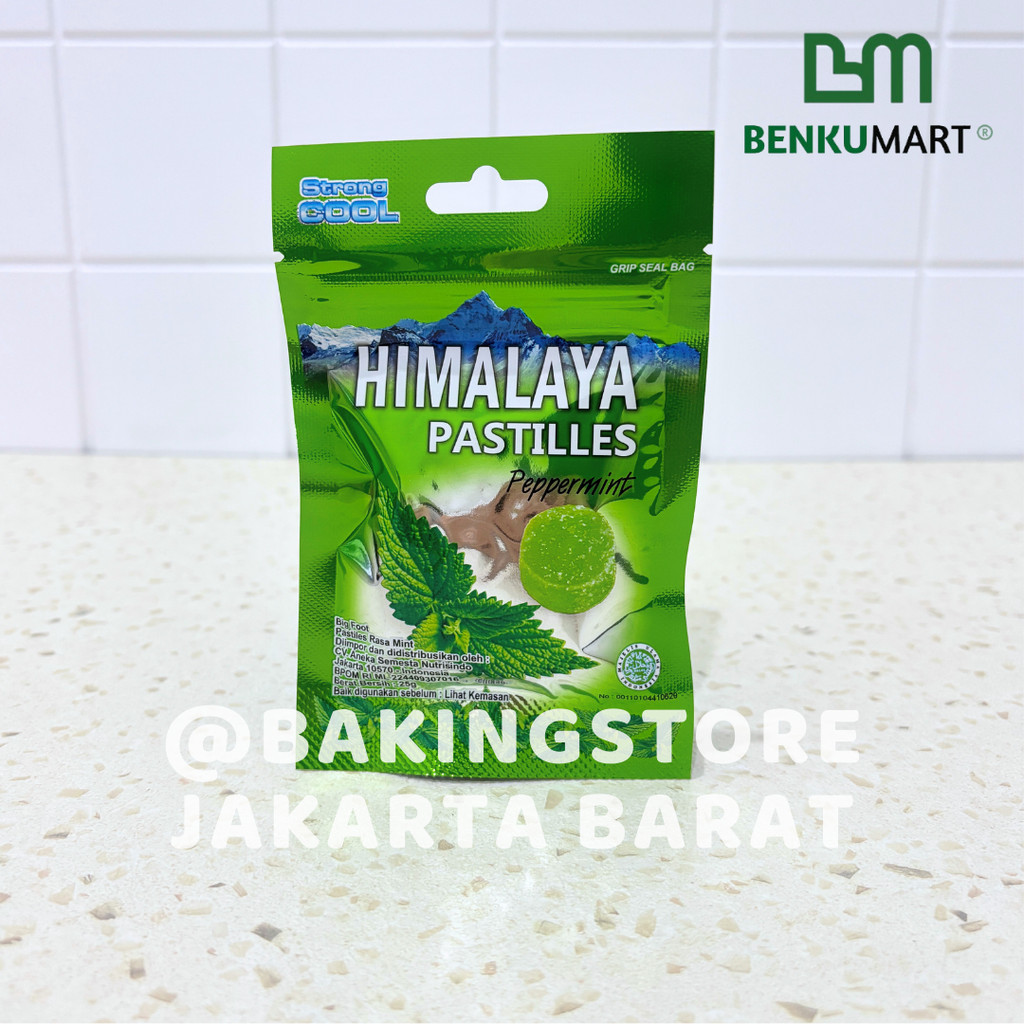 

Himalaya Pastilles Peppermint | Himalayan Pastiles Permen Mentol 25 gr