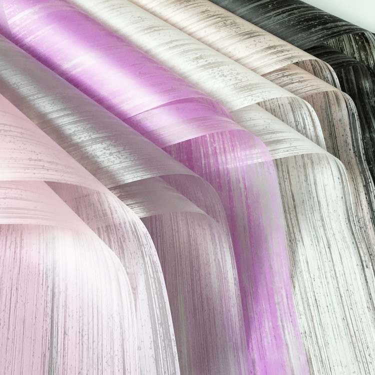 

(Lembaran) Kertas Buket Cellophane Motif Sutra Transparant
