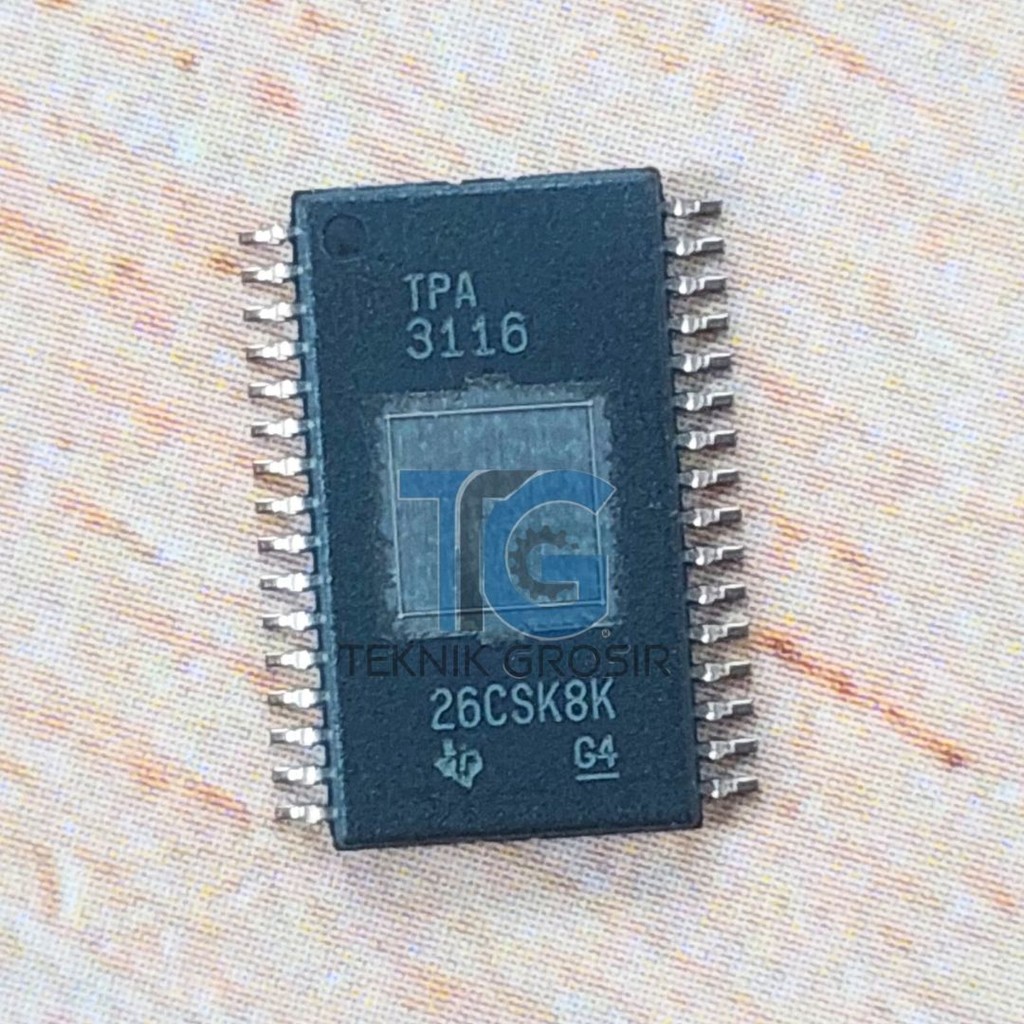 IC TPA3116 Class D Power Amplifier untuk Speaker Subwoofer