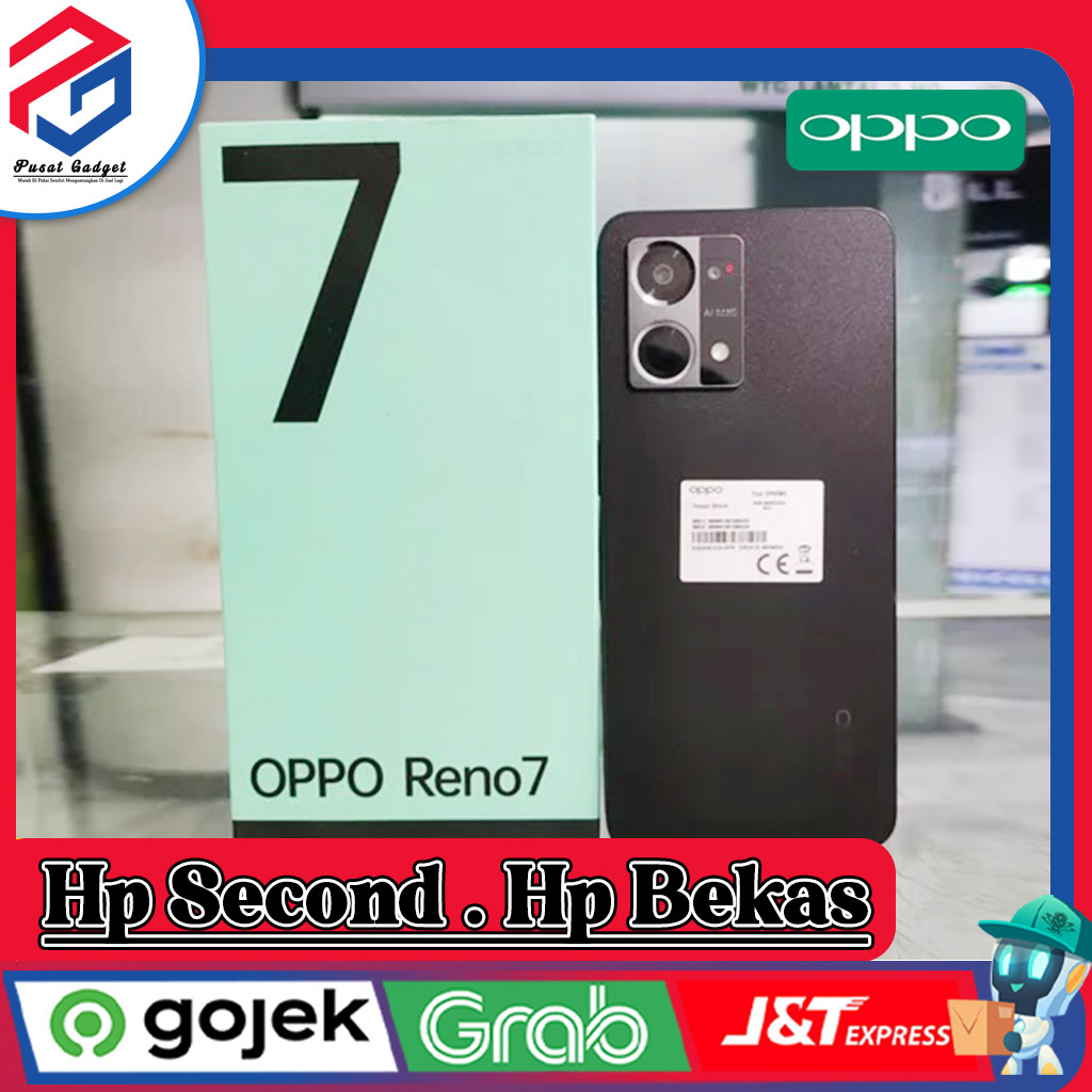 Oppo Reno 7 4G | 5G  Ram 8 Rom 256GB Second Grade A