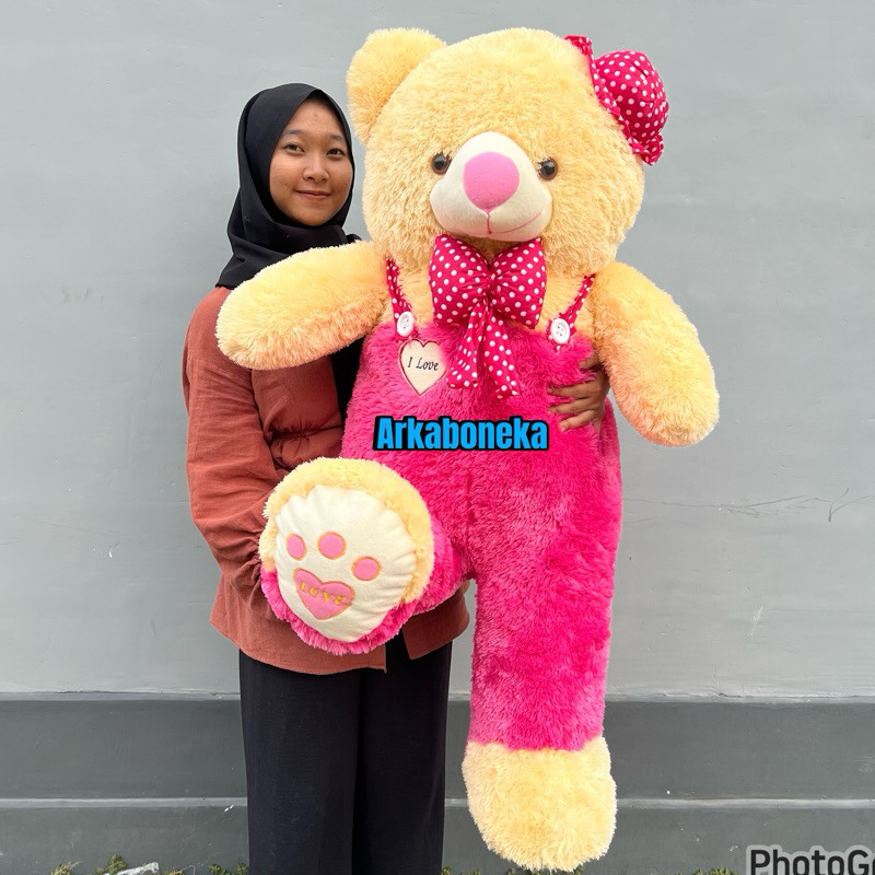 BONEKA BERUANG/TEDDY BEAR JOJON GIANT 1,2M