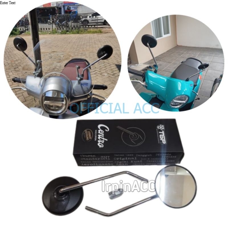 Spion YAMAHA FAZZIO PAZZIO Spion FAZZIO Motor Centro Honda Yamaha TGP Beat Genio Scoopy Fino Aksesor