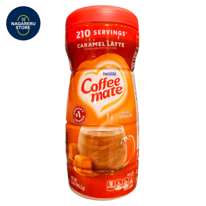 

Nestle coffee mate caramel latte rich and smooth 425.2 gr
