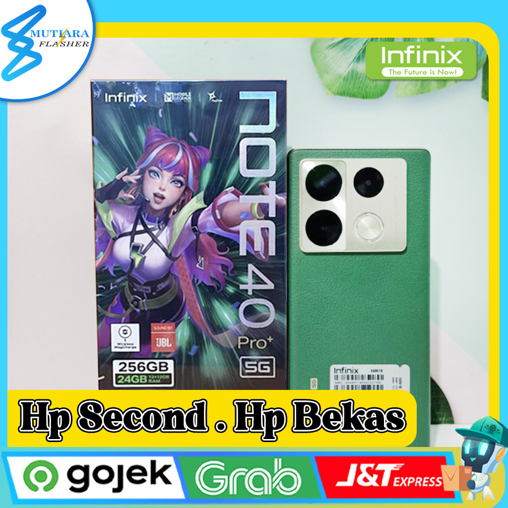 Infinix Note 40 Pro Plus Ram 12 Rom 256GB Second Original
