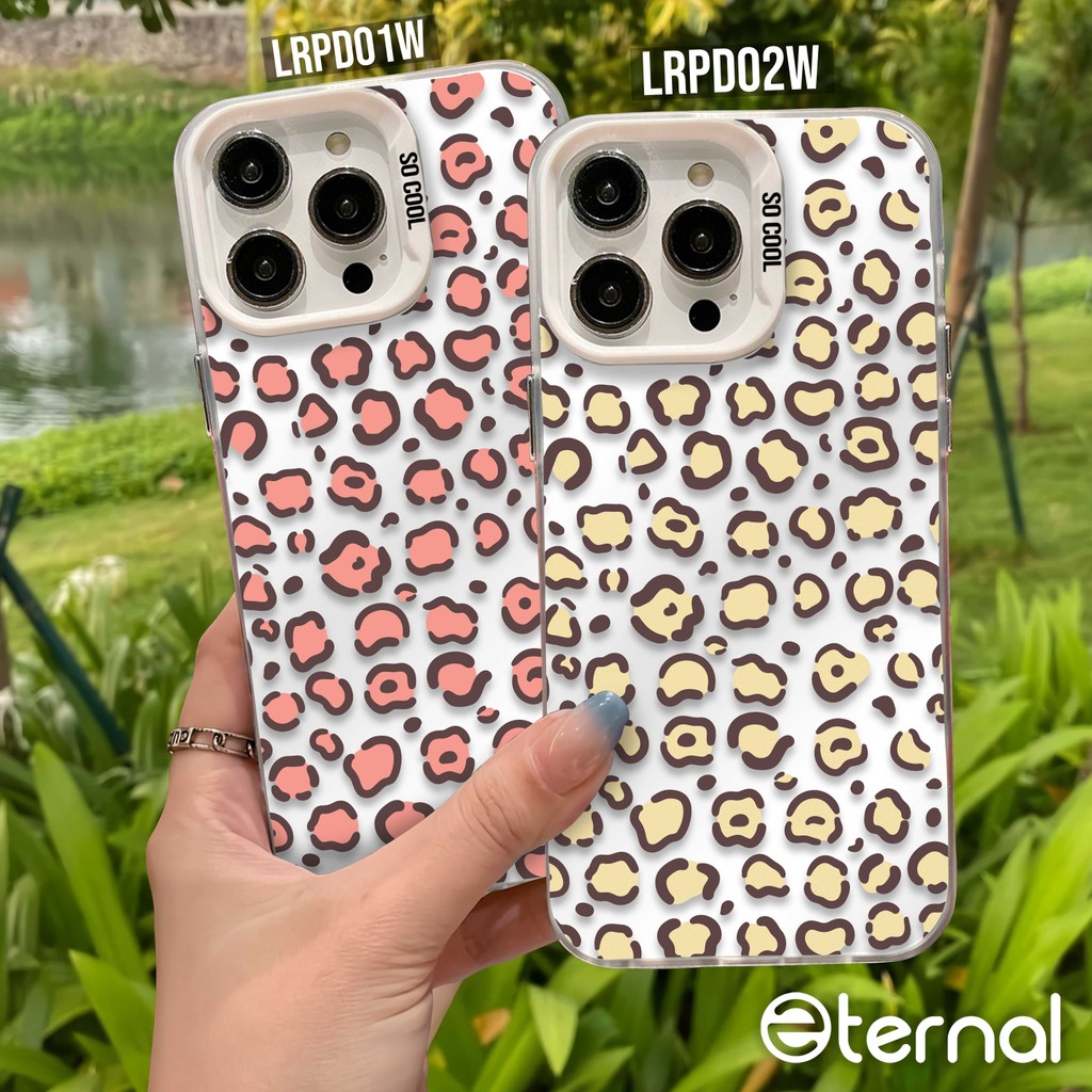 ETERNAL IMD LEOPARD CASE IPHONE X XR XS 7 8 11 12 13 14 15 16 PRO MAX PLUS CASING