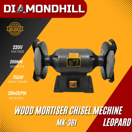 Mesin Gerinda Duduk Leopard S35-T250 Bench Grinder