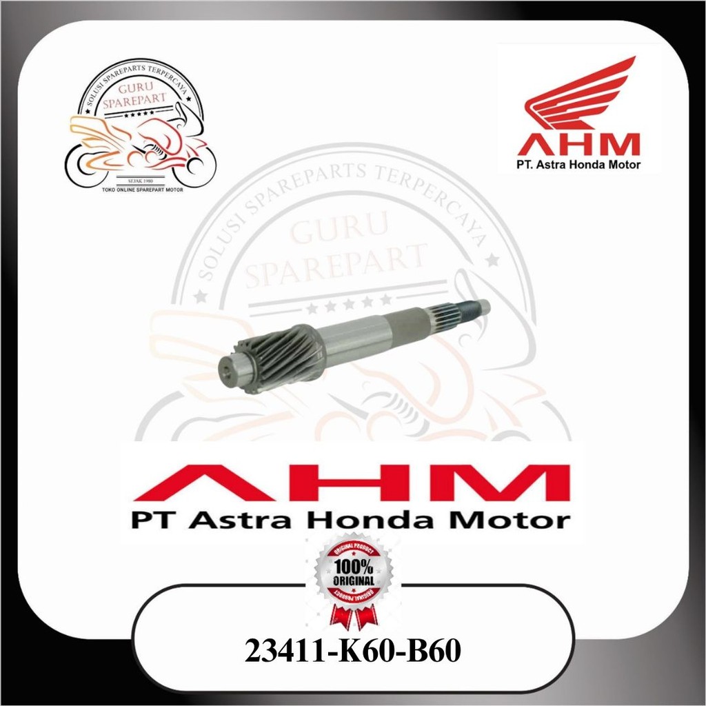 Shaft Drive 17T Honda Vario 125 eSP K60R 23411K60B60
