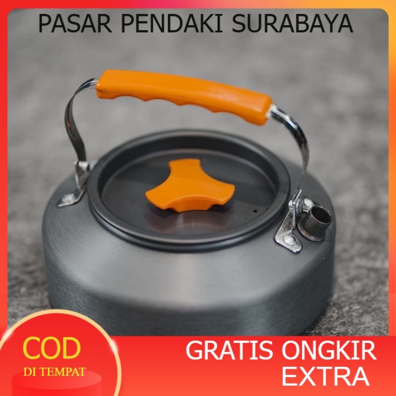 Teko Camping Teapot  DS 11 Ukuran 1,1 liter / Teko Ketel ketle Hiking