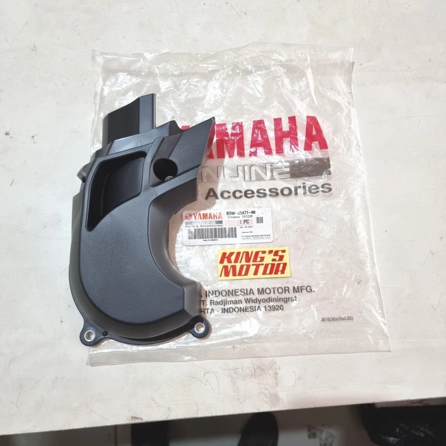 B3W-E5471-00 COVER, TUTUP FILTER CVT MIO GEAR 125 ASLI ORIGINAL YAMAHA YGP FM1