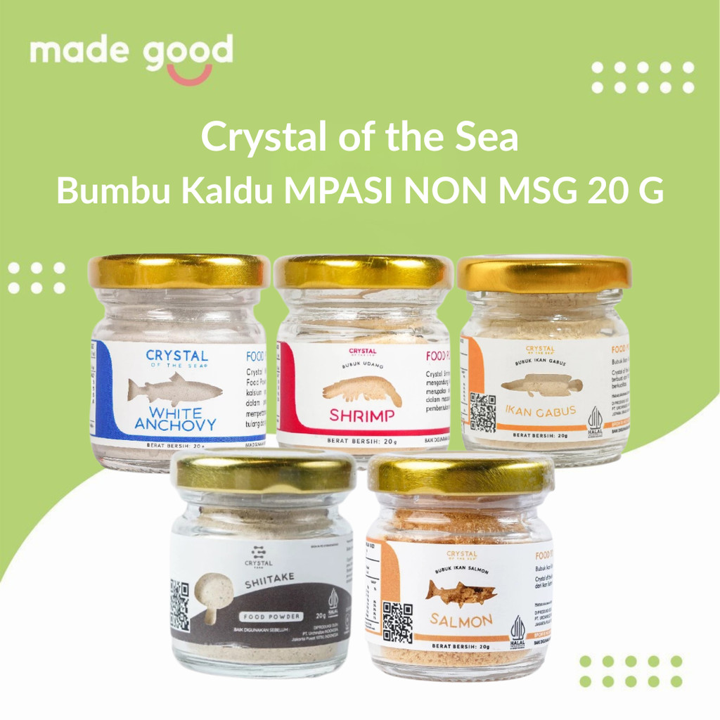Crystal of the Sea Powder 20GR Bumbu Kaldu MPASI NON MSG