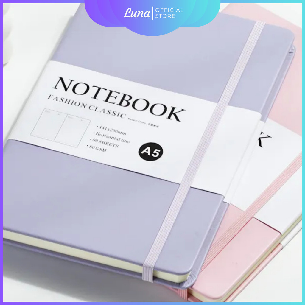 

Notebook Catatan A5 Diary Agenda Catatan Garis Buku Tulis Harian Aesthetic