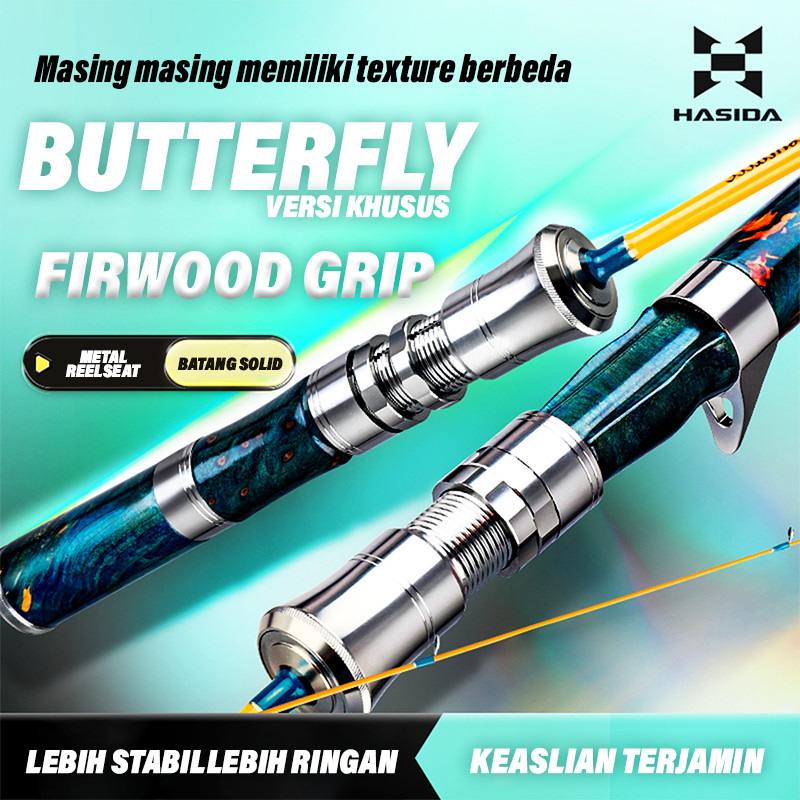 JORAN HASIDA BUTTERFLY  C502UL S562UL Baitcasting/Spinning Baitcasting Fuji Guides