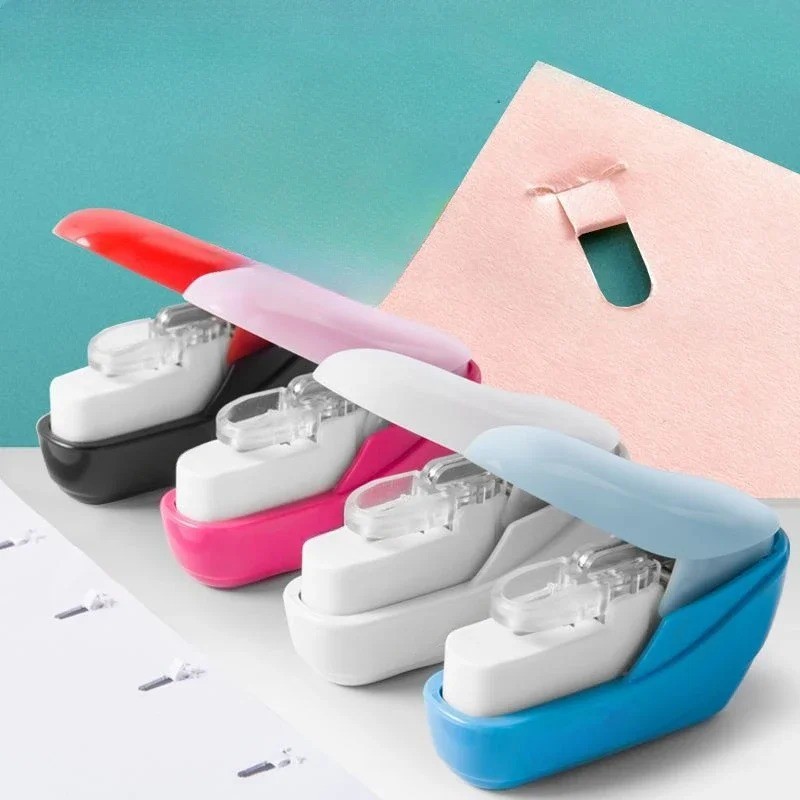 

Nailless Stapling Machine Book Stapler Supplies Mini Paper Stapler