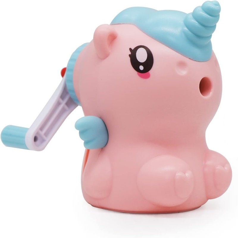 

Unicorn Pencil Sharpener for Kids Manual Pencil Sharpener for Colored and Black Pencils,Cute Pencil Sharpener for Kids Gifts