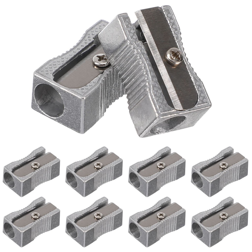 

10pcs Manual Pencil Sharpener Children Pencil Sharpener Pencil Sharpener Metal Metal Pencil Sharpener Handheld Pencil Sharpeners