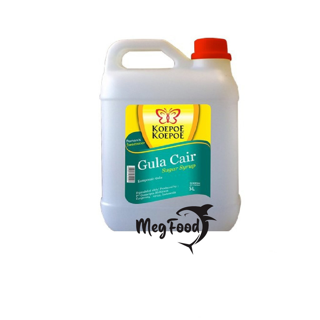 

Koepoe Koepoe Sugar Syrup / Gula Cair / Gula Fruktosa - 5 Liter