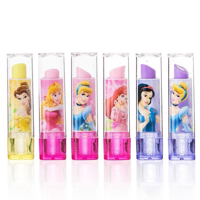 

(CCK STORE) Penghapus Pensil Bentuk Lipstik Karakter princess berkualitas