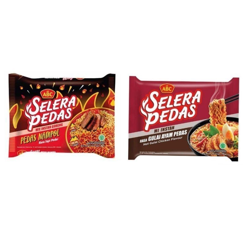 

BNS - ABC MIE GORENG & REBUS SELERA PEDAS - CBY