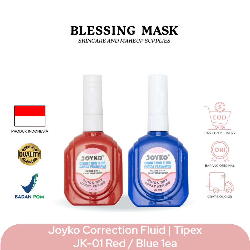 

JOYKO Correction Fluid JK-101 | TipE X | Tip X Cair JK-101A - Blessingmask ACC