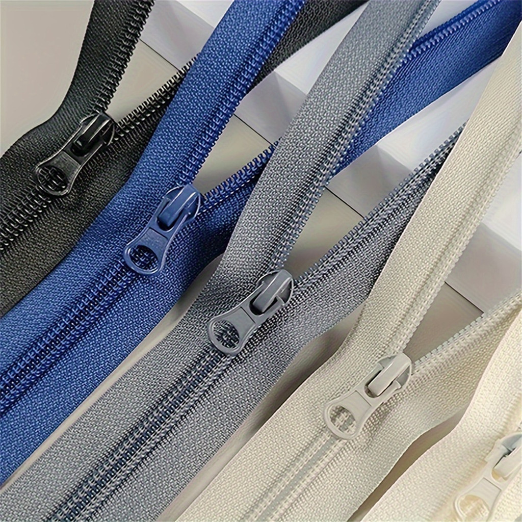 

5pcs 5# nylon open-tail zipper sportswear sunblock coat coat school uniform uniform zipper single opening