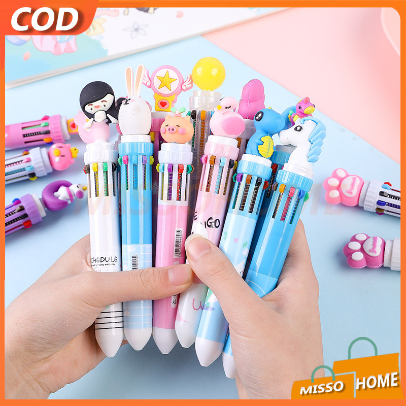 

Bulpen Gel Motif Karakter / Pena Karakter Rainbow Pulpen / Pulpen Gel Mekanik / Pulpen Motif