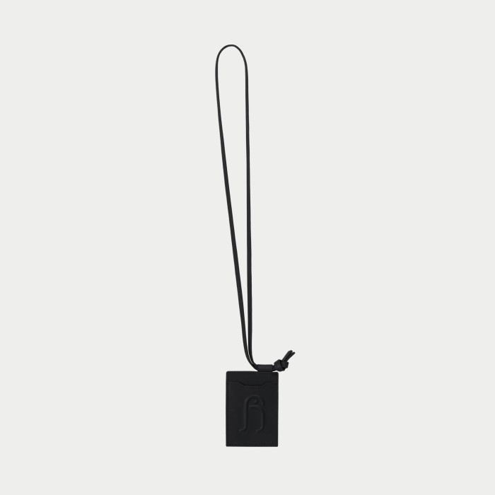 

FILOU Leather Lanyard - Hitam