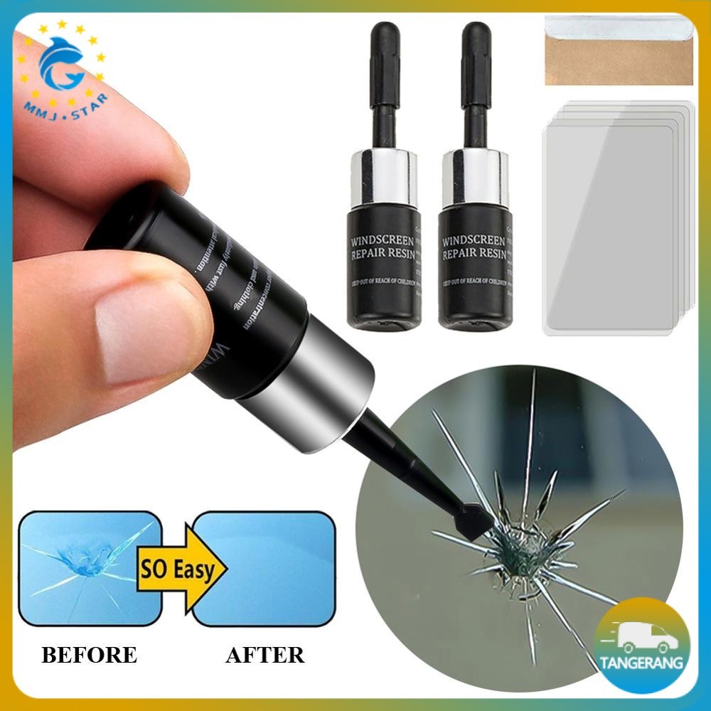 Lem Kaca Retak Mobil Retak Super Kuat Tanpa Bekas Serbaguna Lcd Hp Jendela