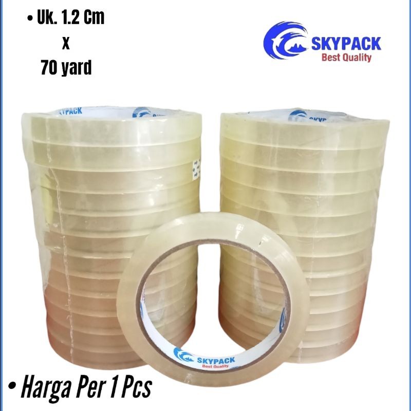 

DRIO SOLASI LAKBAN BENING SKYPACK UKURAN 1.2 Cm x 70 Yard